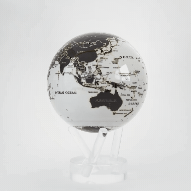 Gilded Terra Lux MOVA Globe