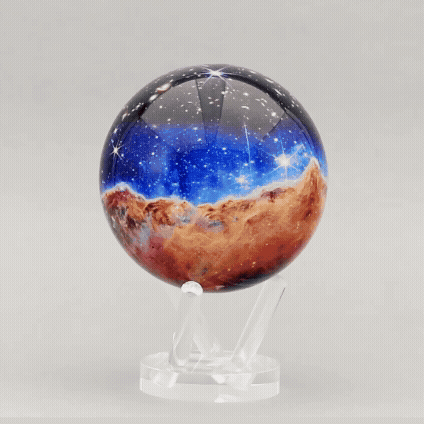 James Webb Carina Nebula Globe - MOVA Globes International6"MOVA GLOBE