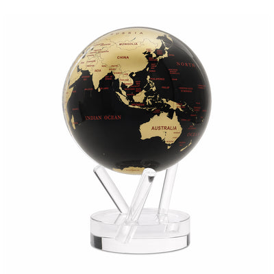 Aurum Ignis World MOVA Globe - MOVA Globes InternationalClassic (4.5″)Acrylic Base