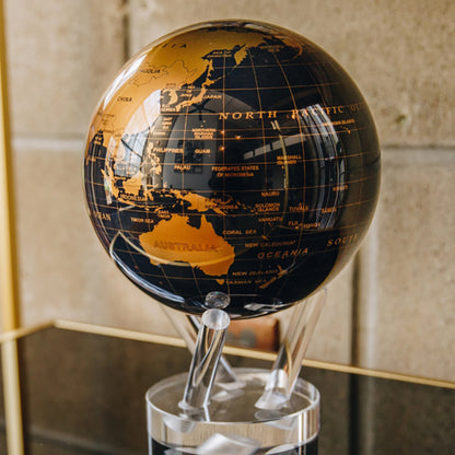 BLACK AND GOLD GLOBE - MOVA US