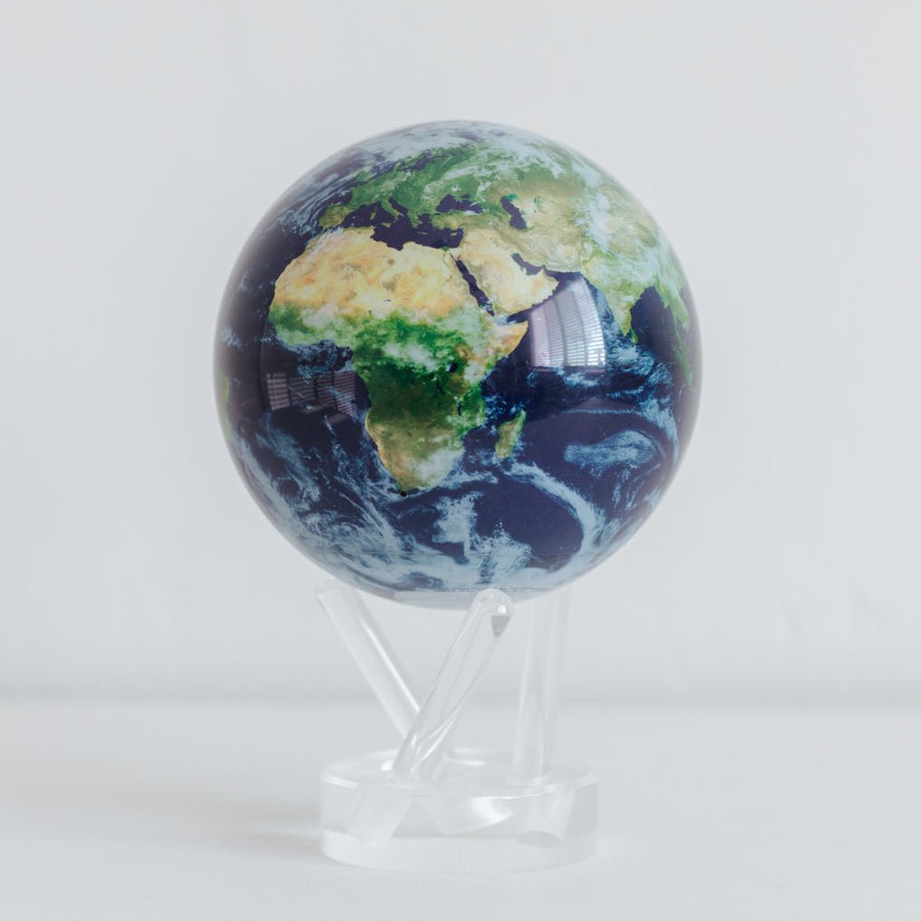 Earth with Clouds Globe - MOVA Globes International4.5"