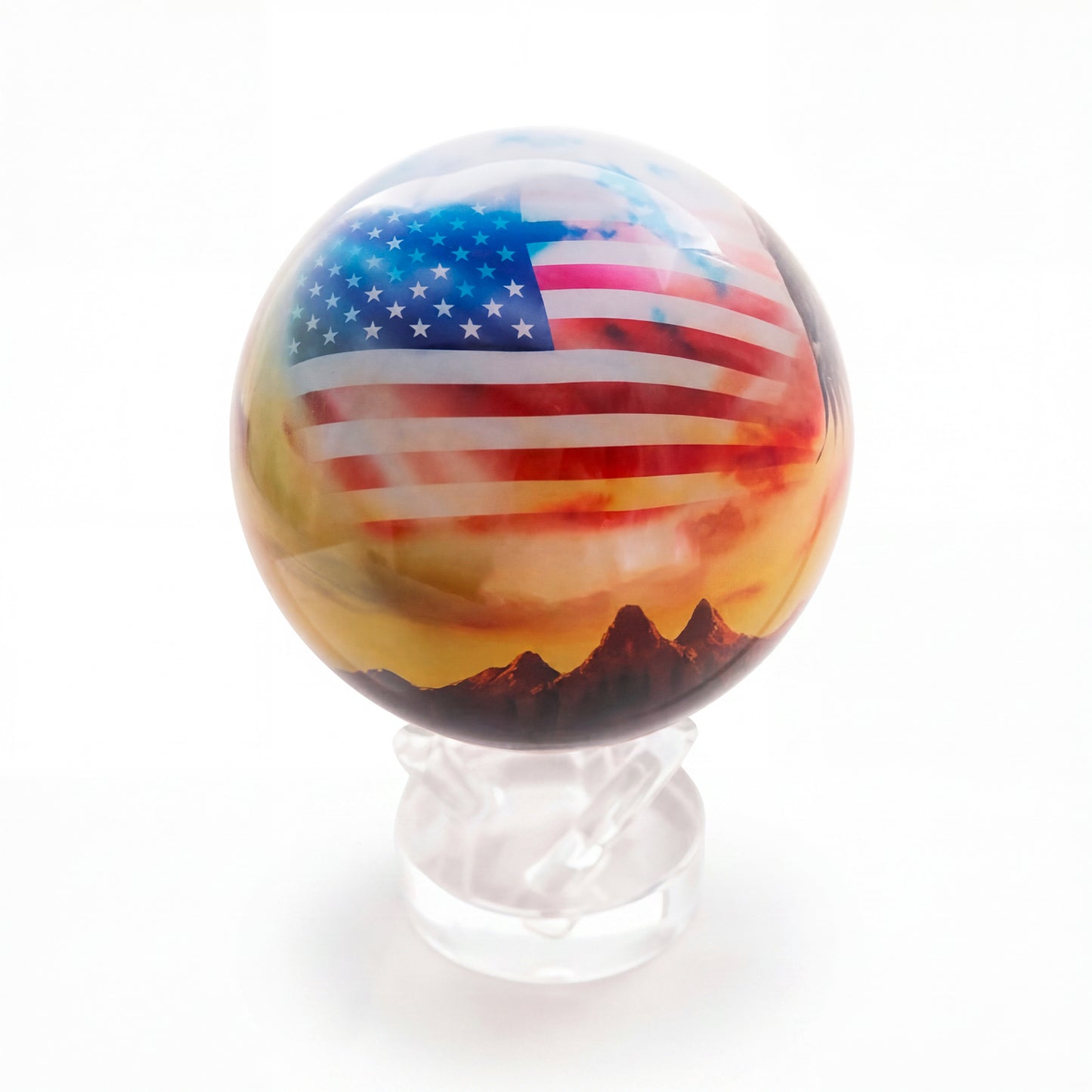 250th Anniversary of United States Commemorative Edition Globe - MOVA Globes InternationalSignature(6")Acrylic Base