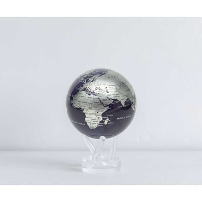 Purple and Silver Globe