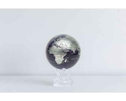 Purple and Silver Globe