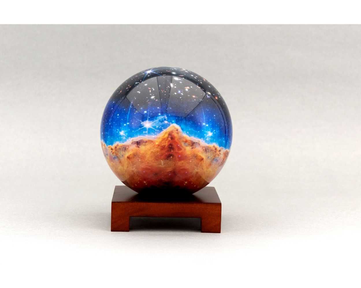 James Webb Carina Nebula Globe