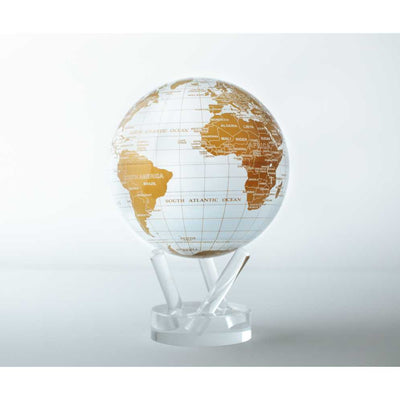 White and Gold Globe