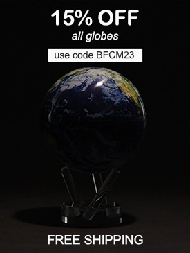 15% off all globes and free shipping. Enter code BFCM23